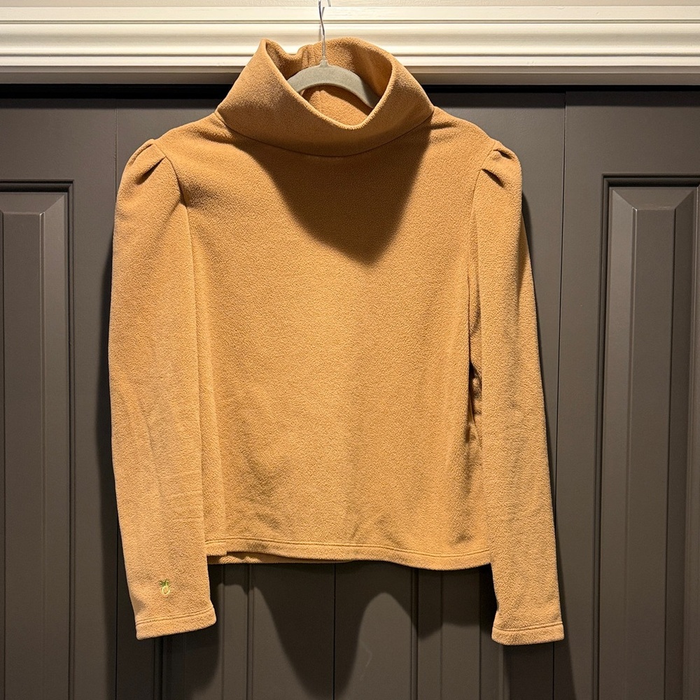 Dudley Stephens Puff Sleeve Vello Fleece - size large